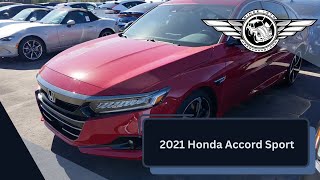 2021 Honda Accord Sport [upl. by Idoc611]