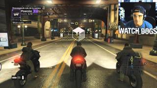 Watch Dogs Multijugador  Modo Online  Carreras de Motos y Carros Gameplay PS4 [upl. by Nidnerb394]