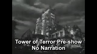 OrlandoPreShow Tower of Terror PreShow No Narration [upl. by Yelena213]