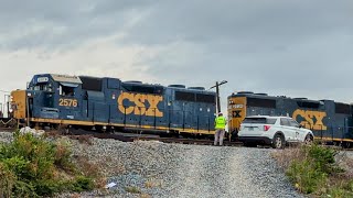 Southbound CSX transfer from Ivorydale Yard to Queensgate Yard [upl. by Rosemonde]