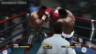 Mike Tyson vs Joe Frazier  Difficulty quotGreatest of All Timequot [upl. by Beauchamp]