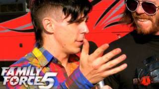 Family Force 5 Interview  BVTV quotBand of the Weekquot HD [upl. by Aiuqes]