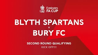 Blyth Spartans 03 Bury FC FA Cup 2nd QR 14724 [upl. by Magnolia120]