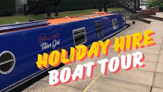 Holiday Hire Narrowboat Boat Tour [upl. by Tenej]