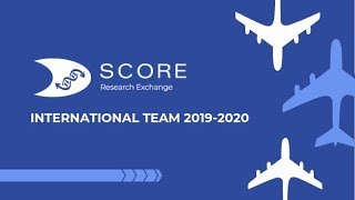 Introducing the IFMSA SCORE International Team 2019 2020 [upl. by Zile991]