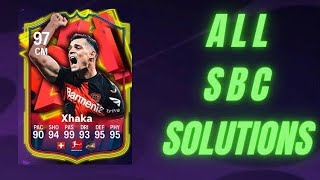 ALL SBC Xhaka  Madfut24 [upl. by Franz]