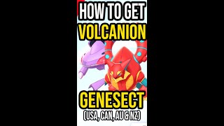 How to Get Volcanion amp Genesect EVENT ENDED in Pokémon Sword amp Shield USACANAUNZ [upl. by Thalassa]