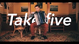 Take five jazz accordion [upl. by Ardnoed]