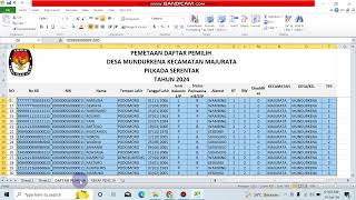 CARA MENCARI DAN MENGECEK ANGGOTA KK YANG TERPISAH TEMPAT TPS PILKADA SERENTAK 2024 [upl. by Celeste17]