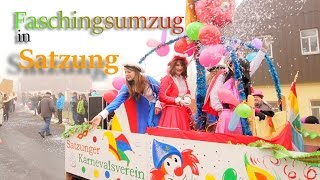 Faschingsumzug in Satzung am 722016 Karneval [upl. by Adali]