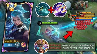 KILL 19 SUYOU GAMEPLAY SUPER BROKEN SUYOU NEW HERO MOBILE LEGENDS TUTORIAL GAMEPLAY 2024 [upl. by Courtney]