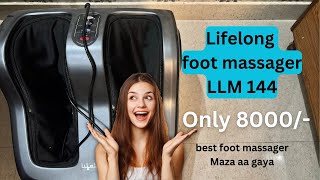 Lifelong LLM144 Foot Massager review and experience footmassager lifelong [upl. by Natanoy816]