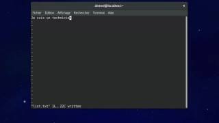 Commandes de base Linux  Ep09  Lire et Editer un fichier éditeur vi cat more less [upl. by Eimaral]