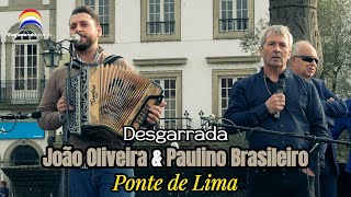 Desgarrada  João Oliveira amp Paulino Brasileiro  Bacalhau de Cebolada  Ponte de Lima [upl. by Kevina814]