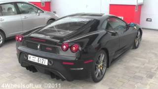 Black Ferrari 430 Scuderia [upl. by Pelagi]