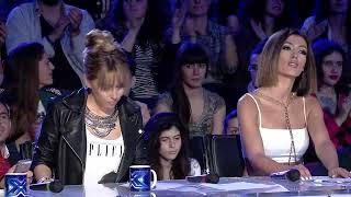 Aurora Hyseni  X Factor Albania 4 Audicionet [upl. by Ainotahs]