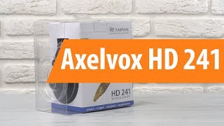 Распаковка Axelvox HD 241  Unboxing Axelvox HD 241 [upl. by Hairakcaz]