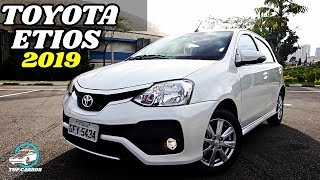 Novo Toyota Etios 2019  Detalhes preços consumo e motorização  Top Carros [upl. by Fairweather]