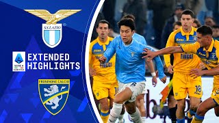 Lazio vs Frosinone Extended Highlights  Serie A  CBS Sports Golazo [upl. by Nolana528]