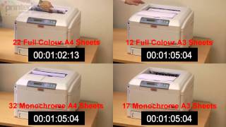 OKI C801 C821 C810 and C830 Review by Printerbase aka C800 series  DISCONTINUED [upl. by Goodson]