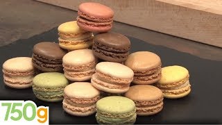 Macarons à la meringue Italienne  750g [upl. by Odnaloy279]