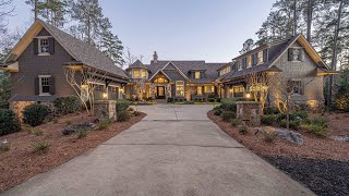 Luxury Lakefront Home For Sale Reynolds Lake Oconee [upl. by Nudnarb]