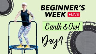 Gentle 15 Minute Rebounder Workout Senior Friendly  DAY FOUR Beginners Week [upl. by Carling]