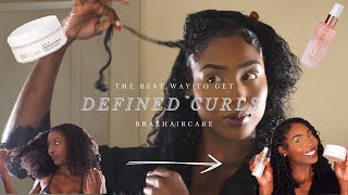 HOW TO Get Super Defined Curls Ft Braé Hair Care [upl. by Cavanagh]