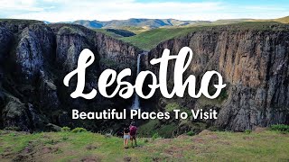 LESOTHO 2024  Beautiful Places To Visit In Lesotho  Travel Tips [upl. by Ellinej372]