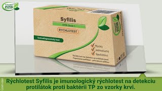 Rýchlotest Syfilis  Vitamin Station [upl. by Chesney]