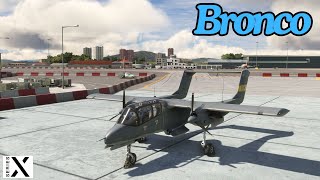 Microsoft Flight Simulator XBOX SERIES X Bronco at Gibraltar LXGB Quick Flight [upl. by Zavras220]