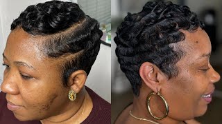 52 Pretty amp Newest Pixie Short Natural Haircuts for Black African American Women Over 50 in 2024 [upl. by Osyth]