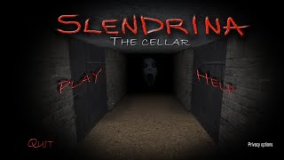 Slendrina The Celler Celler 1 Easy mode full gameplay Gameplay by Azmir [upl. by Bobinette]