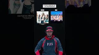 Studio Version Vs Live Perfomance KATSEYE quotTouchquot shorts music trend kpop live [upl. by Viviane]