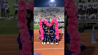 🩷💙🖤 cheer cheerleading highschool pompom [upl. by Trimble]