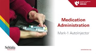 Administration of a Mark1 Auto Injector [upl. by Ciredor]