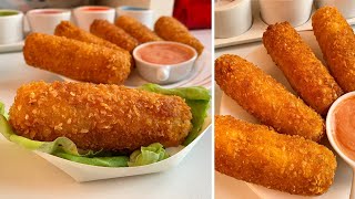 Croquettes de pommes de terre au fromage كروكات البطاطا المحشية بالجبن [upl. by Fording274]