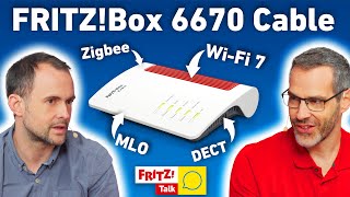 WiFi 7 mit der FRITZBox 6670 Cable  FRITZ Talk [upl. by Dierdre]