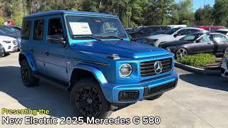 2025 MercedesBenz G580 in South Sea Blue Magno – The Ultimate Luxury SUV 🚙 ✨gwagon g580 [upl. by Evanthe]