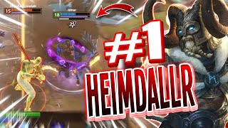 I Watched the NUMBER 1 Heimdallr Player in Smite Hes Insane [upl. by Decato]