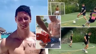 Liverpool Fans Run Into Fernando Torres On Holidayfootball [upl. by Garaway]