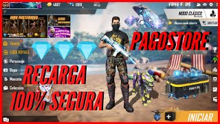 FREE FIRE  COMO RECARGAR DIAMANTES POR PAGOSTORE EN EFECTIVO  💎💎💎 [upl. by Assetan48]