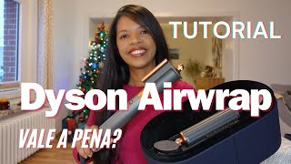 Tutorial do secador de cabelos multiuso da Dyson airwrap Vale a pena [upl. by Ijneb347]