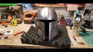 Simple Helmet Speaker System for about 15 The Mandalorian  Speaker and Fan Test [upl. by Tizes]