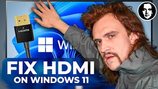 How to Fix HDMI Connection Not Working On Windows 11 [upl. by Cutcliffe187]