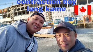 contraction lang trabaho naminbuhaycanada 🇨🇦 [upl. by Nauqahs]