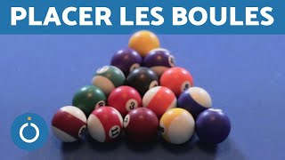 Comment jouer au Billard   Règles du billard américain  Placer les boules [upl. by Atekihc]