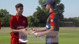 U19CWCQ Europe Div 2 Norway v Denmark Highlights [upl. by Zsuedat]