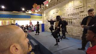 GW  Special 31  Dubai Global Village  Palestine  Dabke local dance  4K [upl. by Noemi429]