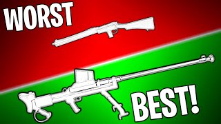 RANKING EVERY SNIPER RIFLE IN BF5 FROM WORST TO BEST  Battlefield 5 [upl. by Oiretule]